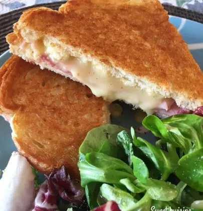 Le grilled cheese sandwich au camembert