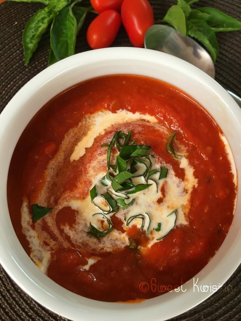 soupe à tomate