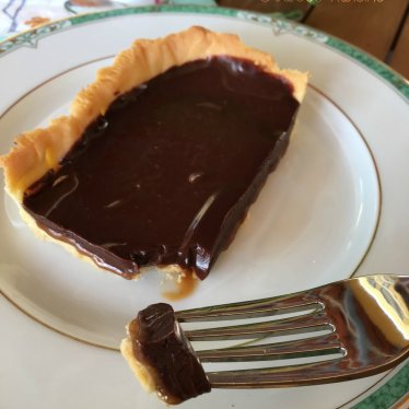 La tarte au chocolat et au caramel au beurre salé