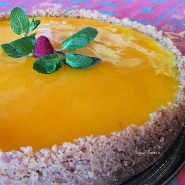 Le cheesecake au maracuja ou fruit de la passion
