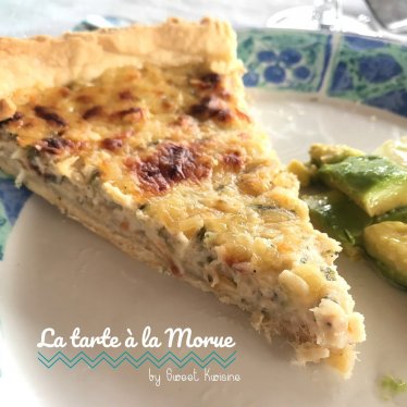 La tarte à la morue salée made in Martinique