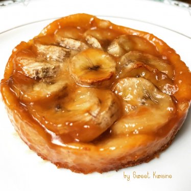 La tarte facile à la banane et au caramel au beurre salé