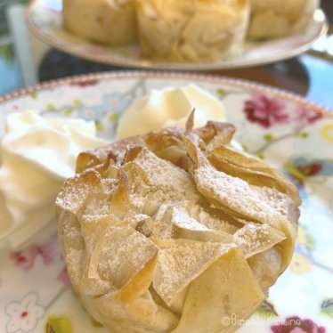 Les mini croustades pommes-gingembre