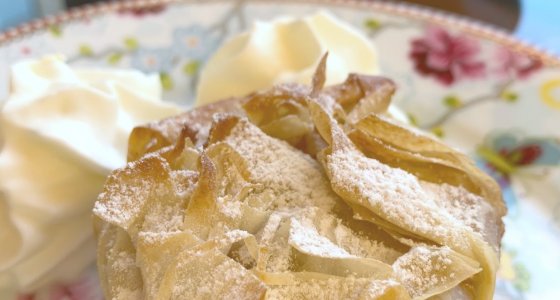 Les mini croustades pommes-gingembre