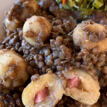 Les dombrés surprises aux lentilles