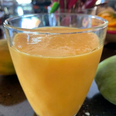 Le smoothie papaye mangue