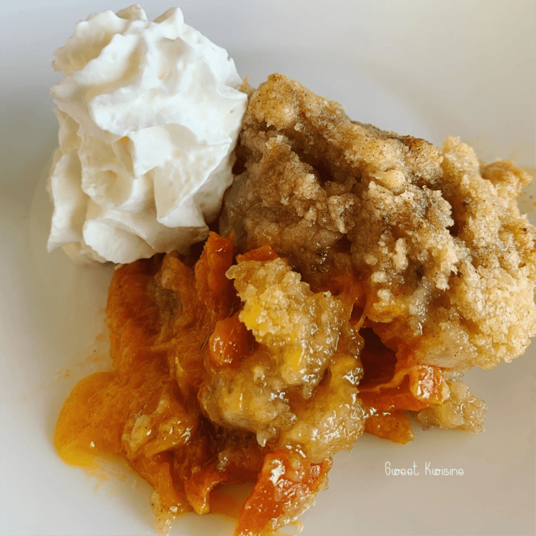 crumble mangue abricot pays