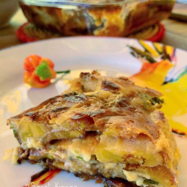 Le gratin de bananes jaunes