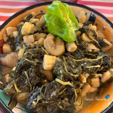 Les tinains aux épinards