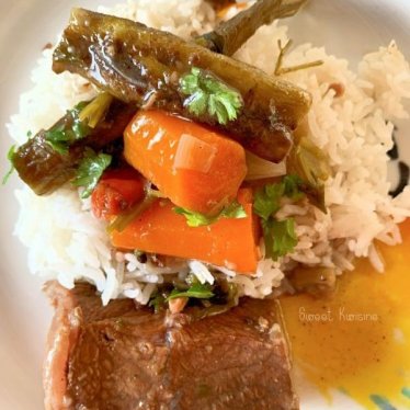 Le ragoût de boeuf à la martiniquaise