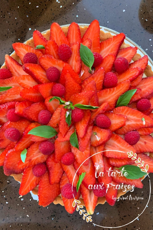 tarte aux fraises sweet kwisine