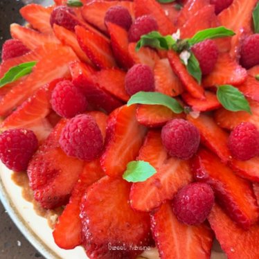 La tarte aux fraises