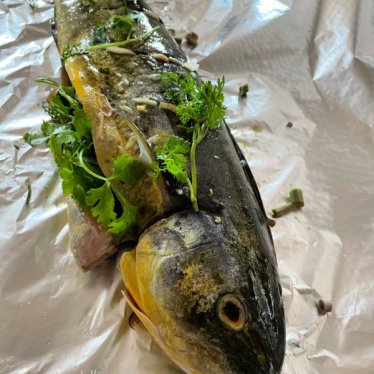 La dorade au gingembre et à la citronnelle