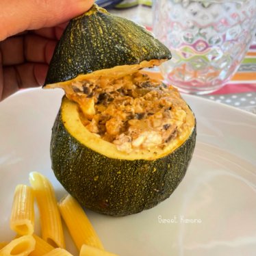 Les courgettes farcies à la féta