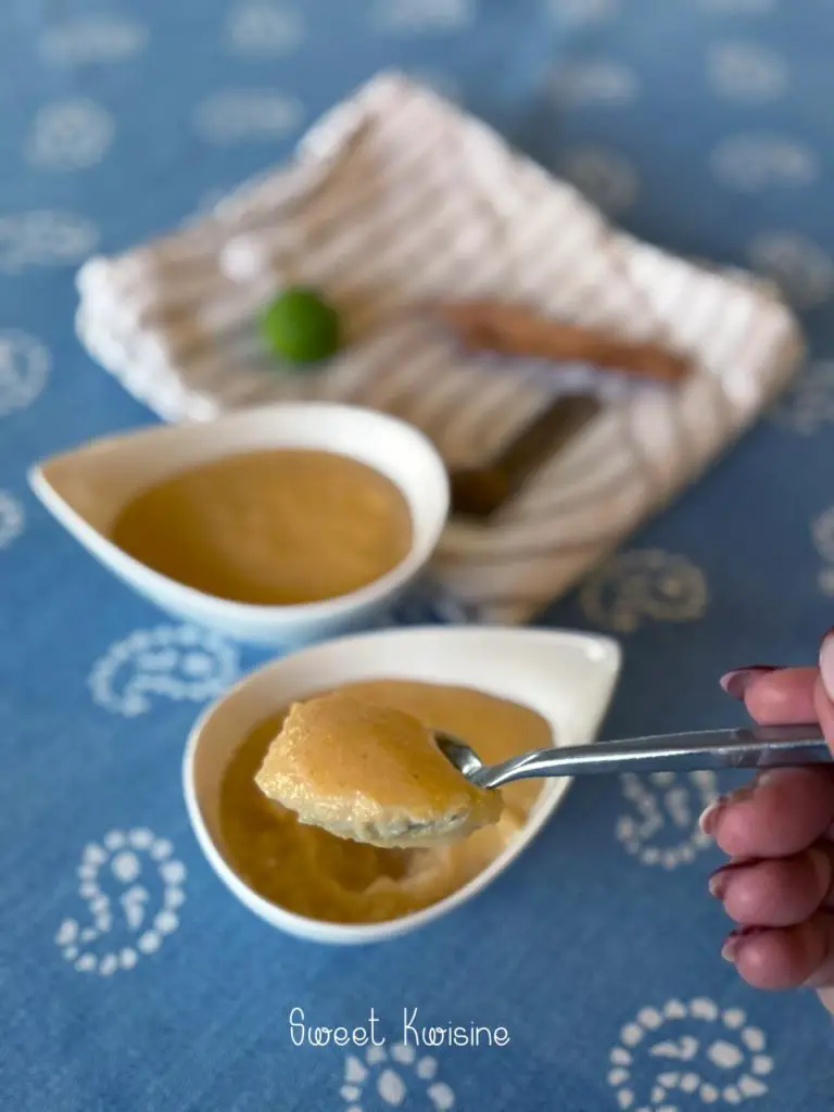 La recette de la crème de maïs traditionnelle des Antilles par Sweet Kwisine.