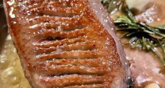 Le magret de canard à la poêle