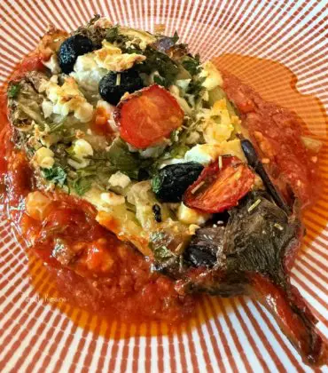 Les aubergines rôties à la féta