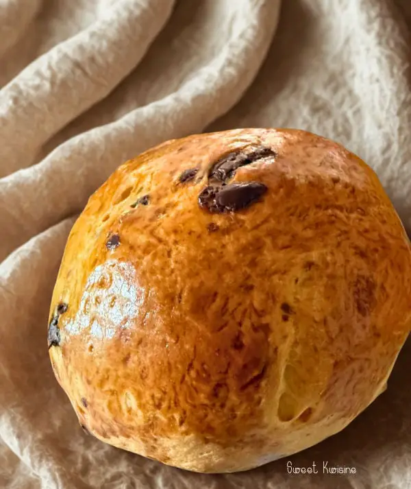 brioche aux pépites de chocolat