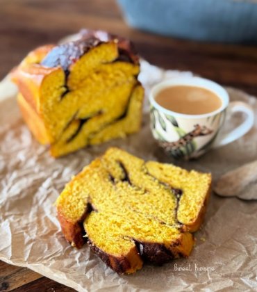 La brioche à la courge et au Nutella
