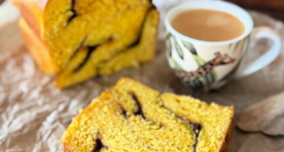 La brioche à la courge et au Nutella