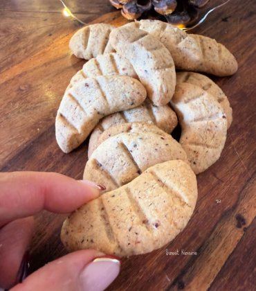 Les croissants de lune à la noisette