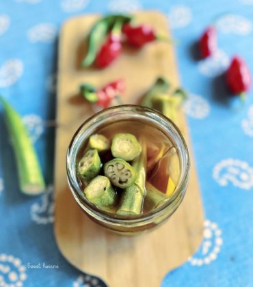 Les pickles de gombos