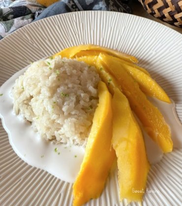 Le mango sticky rice, l’incontournable dessert thaï