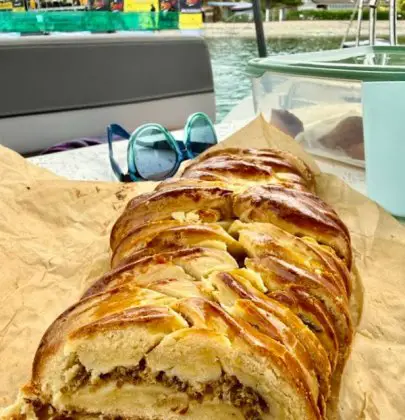 Le pain au beurre au hareng fumé
