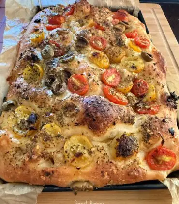 La focaccia moelleuse sans pétrissage